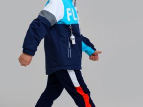 Куртка текстильная с полиуретановым покрытием для мальчиков (ветровка)