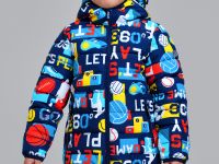 Куртка текстильная с полиуретановым покрытием для мальчиков