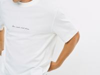 Футболка с вышивкой O'STIN x Яндекс Книги, Белый