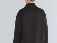 Бомбер из пальтовой ткани, Коричневый