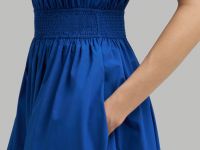 Платье миди с эластичным поясом