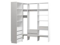 Модуль для гардероба Хелен 4-160x190x240 Белый