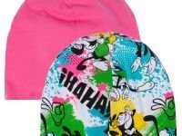 Шапка трикотажная для девочек, 2 шт в комплекте