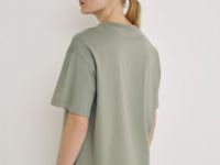 Футболка с географическим принтом O'STIN х Экспедиция, Зеленый