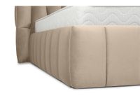 Кровать Даймант-П 160 Велюр Бежевый