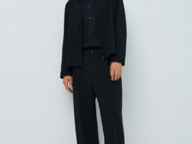 Лёгкая куртка-рубашка, Черный