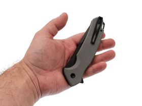 Складной нож Mr.Blade Hellcat blackwash сталь VG-10, рукоять Grey G10