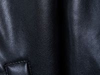 Куртка из искусственной кожи для девочек, Черный