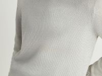 Джемпер прямого силуэта из термоткани