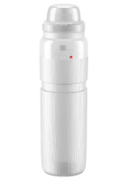 Велосипедная фляга Elite Fly Tex MTB (прозрачный / белый 950 мл)