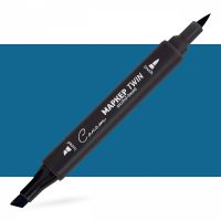 Маркер спиртовой Сонет "TWIN Brush" Аспидно-серый темный