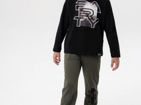 Брюки трикотажные для мальчиков