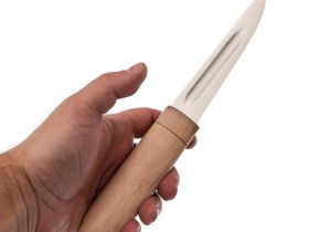 Походный нож Северный, сталь 95Х18, карельская береза