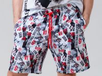 Шорты текстильные плавательные для мужчин, длинные