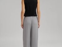 Брюки-палаццо с эластичным поясом