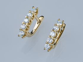 Серьги из желтого золота э0312сг08200951