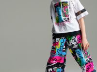 Брюки трикотажные для девочек