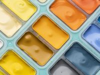 Набор гуаши HIMI пурпурный 36 цветов по 12 грамм