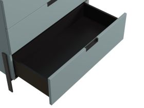 Комод Лигес 93x87 Серо-зеленый
