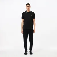 Мужские брюки Lacoste для спорта из меланжевой смеси хлопка