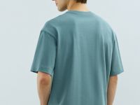 Футболка из плотного хлопка, Зеленый
