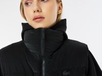 Женский утеплённый жилет Lacoste с капюшоном