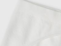 Базовые бесшовные трусы-брифы, Белый