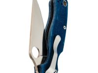 Складной нож Steelclaw Боец-2, сталь D2, рукоять микарта, синий