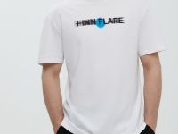 Футболка из хлопка с принтом