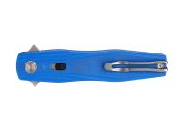 Нож складной Ruike P188-E, сталь D2, рукоять G10, синий