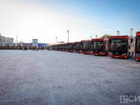 50 новых автобусов начнут курсировать по Якутску