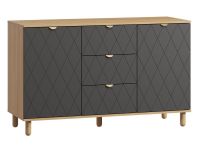 Тумба Теджонс 139x85 Ромб Графитовый