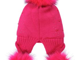 Шапка трикотажная для девочек
