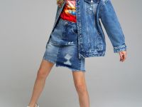 Юбка джинсовая