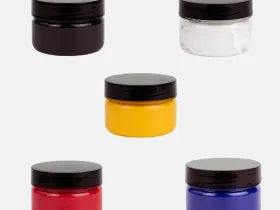 Краска для шелкографии 100 г, синяя