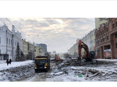 В городе  Якутске ограничат движение транспорта по проспекту Ленина