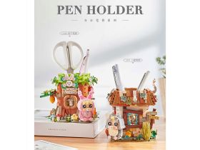 1242_MK Конструктор Кроличья нора-подставка для карандашей