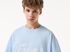 Мужская хлопковая футболка Lacoste