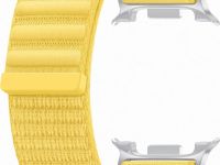Ремешок Samsung Galaxy Watch9|Galaxy Watch8|Galaxy Watch8 Classic Fabric Band, 20 мм, S/M песочно-жёлтый