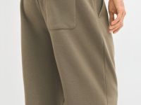 Утеплённые джоггеры, Коричневый