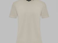 Футболка приталенного кроя из хлопка