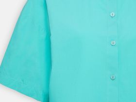 Рубашка с коротким рукавом из хлопка