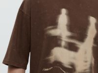 Футболка из хлопка с принтом