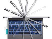 Чехол-клавиатура WIWU Waltz Rotating Keyboard для Apple iPad Air 13 (2024/2025)/Pro 12.9 (2022) русская раскладка (360KB129BK) (черный)