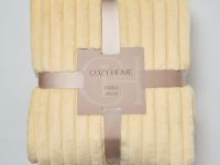 Плед Soft strip, сливки