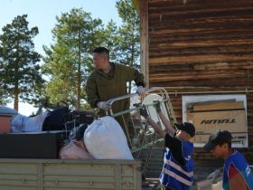 Молодежный десант в Вилюйском районе: три дня добрых дел и помощи тем, кто в ней нуждается