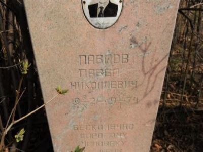 Могила Павлова П.Н. (09.10.1921–17.01.1974), ученого-историка, участника Великой Отечественной войны