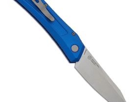 Автоматический нож Pro-Tech Oligarch, сталь MagnaCut, рукоять алюминий, синий