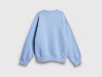 Свитшот с объёмным принтом для девочек, Голубой