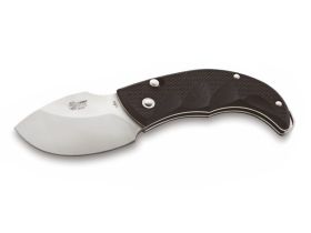 Нож складной LionSteel Skinner 8901 G10, сталь 440C Satin Finish, рукоять стеклотекстолит, чёрный